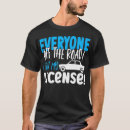 Suche nach der führerschein tshirts Prüfung