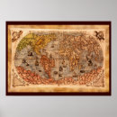 Suche nach kartendruck poster Alte weltkarten