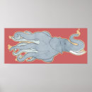 Suche nach vintager elefant poster Blau