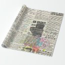 Suche nach vintage zeitung geschenkpapier Retro
