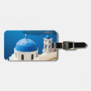 Suche nach santorini gepäckanhänger Kirche