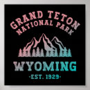 Suche nach wyoming poster Nationalpark grand teton