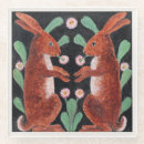 Suche nach vintage ostern untersetzer Kaninchen
