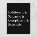 Suche nach sarcastic postkarten Jede person