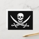 Suche nach piratenflaggen postkarten Totenkopf und knochen
