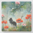 Suche nach niedlicher wolf untersetzer Jede person