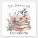 Suche nach bücherwurm aufkleber Bibliothekar