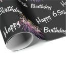 Suche nach 65 geburtstag geschenkpapier Jede person