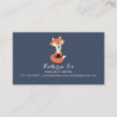 Suche nach fuchs visitenkarten Niedlich