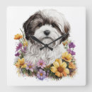 Suche nach shih tzu wanduhren Blume