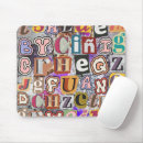 Suche nach buchstabe mousepads Für ihn