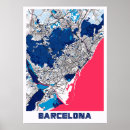 Suche nach barcelona stadt poster Kartenplakat