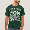 Suche nach ich habe zwei töchter tshirts Niedlich
