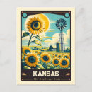 Suche nach sonnenblume staat postkarten Retro