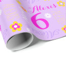Suche nach lila blumen geschenkpapier Mädchen