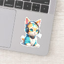 Suche nach niedliche katzen aufkleber Lustige tiere