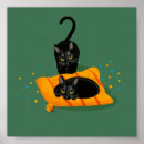 Suche nach zwei katzen poster Illustration