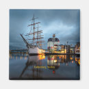 Suche nach hafen magnete Schiff