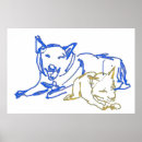 Suche nach großer hund poster Gemälde