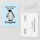 Suche nach pinguin visitenkarten Niedlich