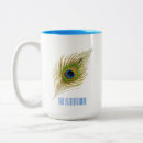 Suche nach vogelfeder kaffee tassen Pfau