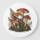 Suche nach botanische illustration wanduhren Rot