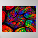 Suche nach regenbogen fraktal poster Psychedelisch
