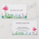 Suche nach flamingos visitenkarten Rosa flamingo