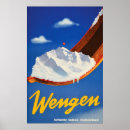 Suche nach wengen poster Switzerland