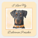 Suche nach doberman aufkleber Hund