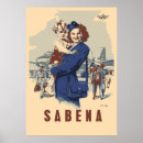 Suche nach sabena poster Flugzeug