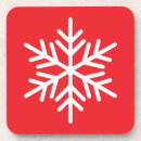 Suche nach weißes weihnachten untersetzer Schneeflocke