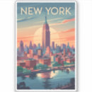 Suche nach state aufkleber Empire state gebäude