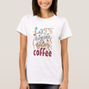 Suche nach das leben fängt an tshirts Koffein