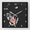 Suche nach der panther poster wanduhren Wild lebende tiere