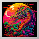 Suche nach chinesische drachen poster Bunt