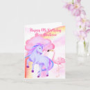 Suche nach mädchen 6 geburtstag karten Einhorn
