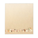 Suche nach muscheln notizblock Ozean