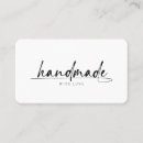 Suche nach handarbeit visitenkarten Minimal