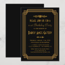 Suche nach art deco birthday einladungen Geometrisch