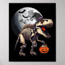 Suche nach dinosaurier skelett poster Halloween
