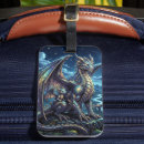 Suche nach drachen gepäckanhänger Fantasy drache