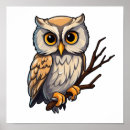 Suche nach eulen cartoon poster Vogelvogel
