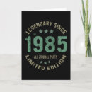 Suche nach 1985 karten Geburtstagsgeschenk