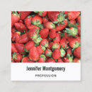 Suche nach rote beeren visitenkarten Erdbeeren