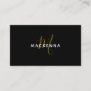 Suche nach schwarz goldene visitenkarten Monogramm