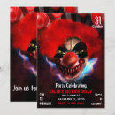 Suche nach gruseliger clown einladungen Zirkus