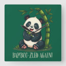 Suche nach niedlicher panda wanduhren Für kinder