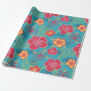 Suche nach hibiskus geschenkpapier Hawaiianisches muster