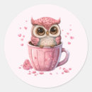 Suche nach rosa eule aufkleber Valentinstag